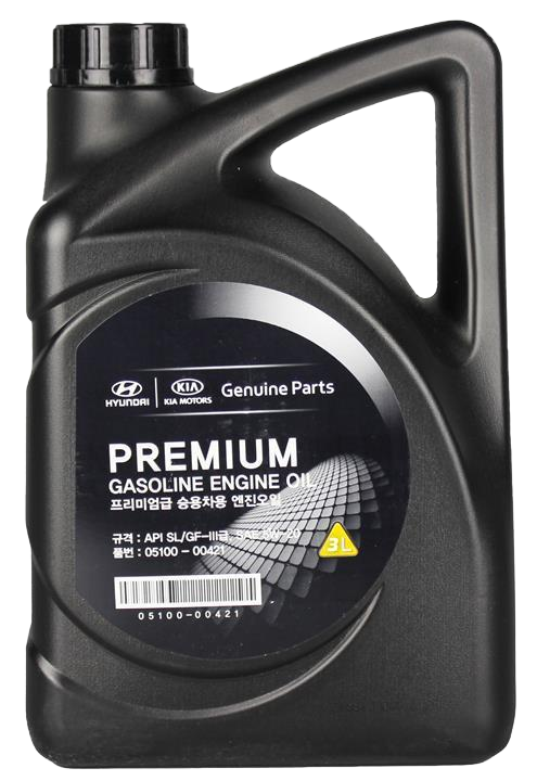 Моторное масло Hyundai/Kia Premium Gasoline 5W-20, 3л